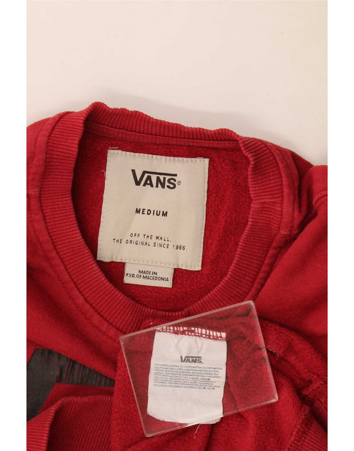 Felpa grafica da uomo di Vans, maglione, cotone marrone medio medio