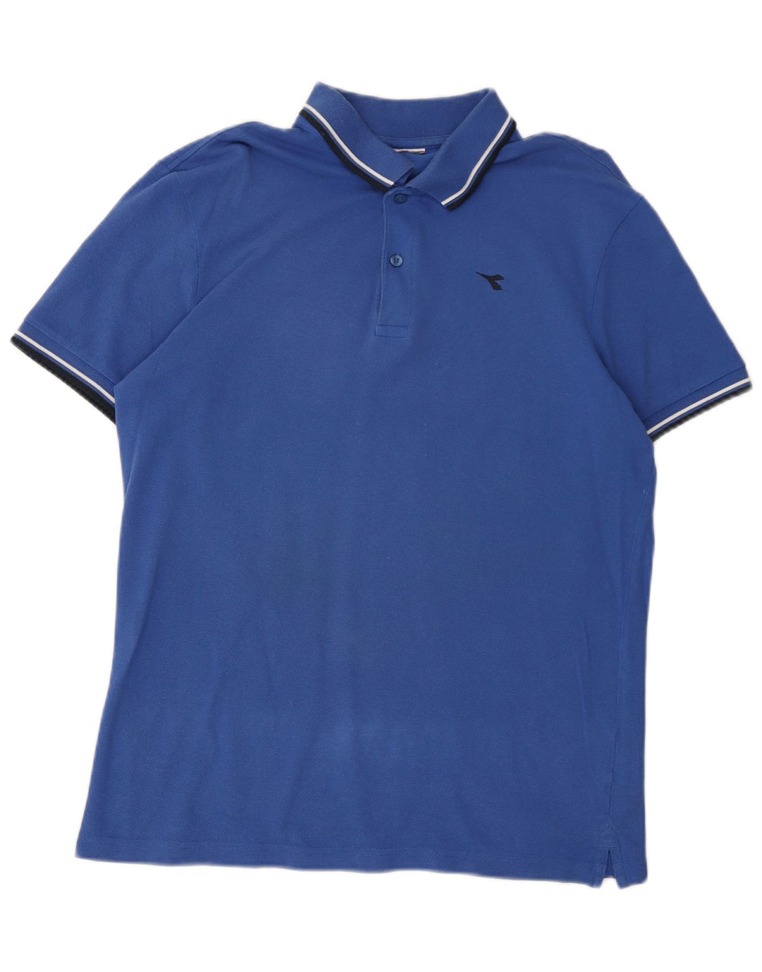Polo Diadora Uomo Blu Medio