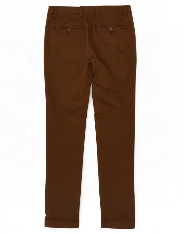 Pantaloni chino slim da uomo Ted Baker W30 L30 in cotone beige
