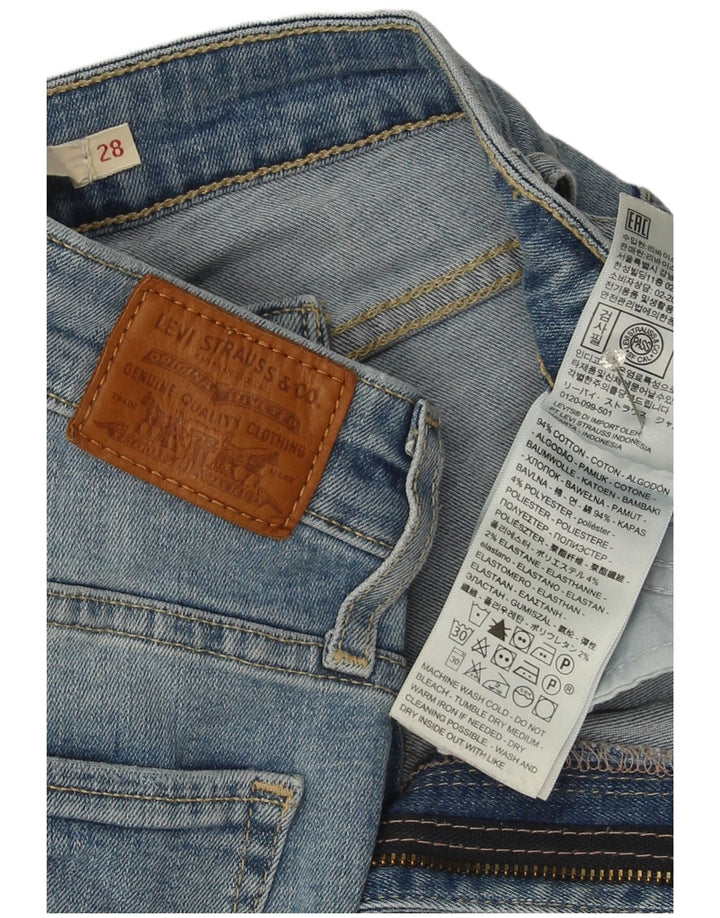 Jeans Levi's 712 Slim da donna W28 L30 in cotone blu