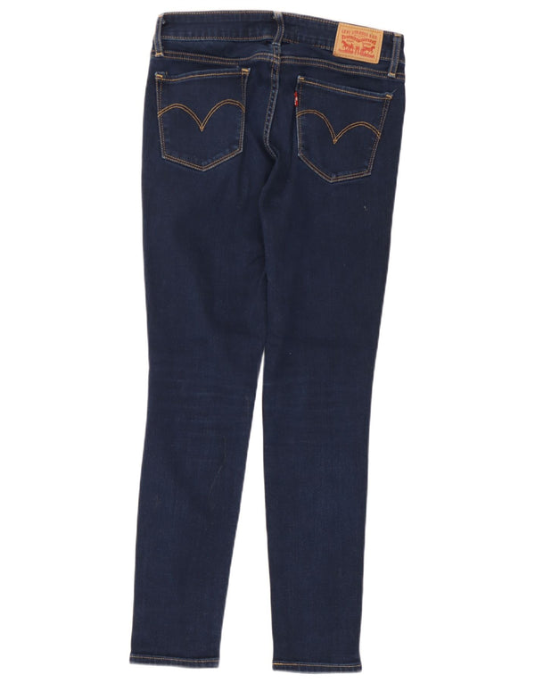 Jeans skinny Levi's da donna 711 W27 L28 cotone blu navy
