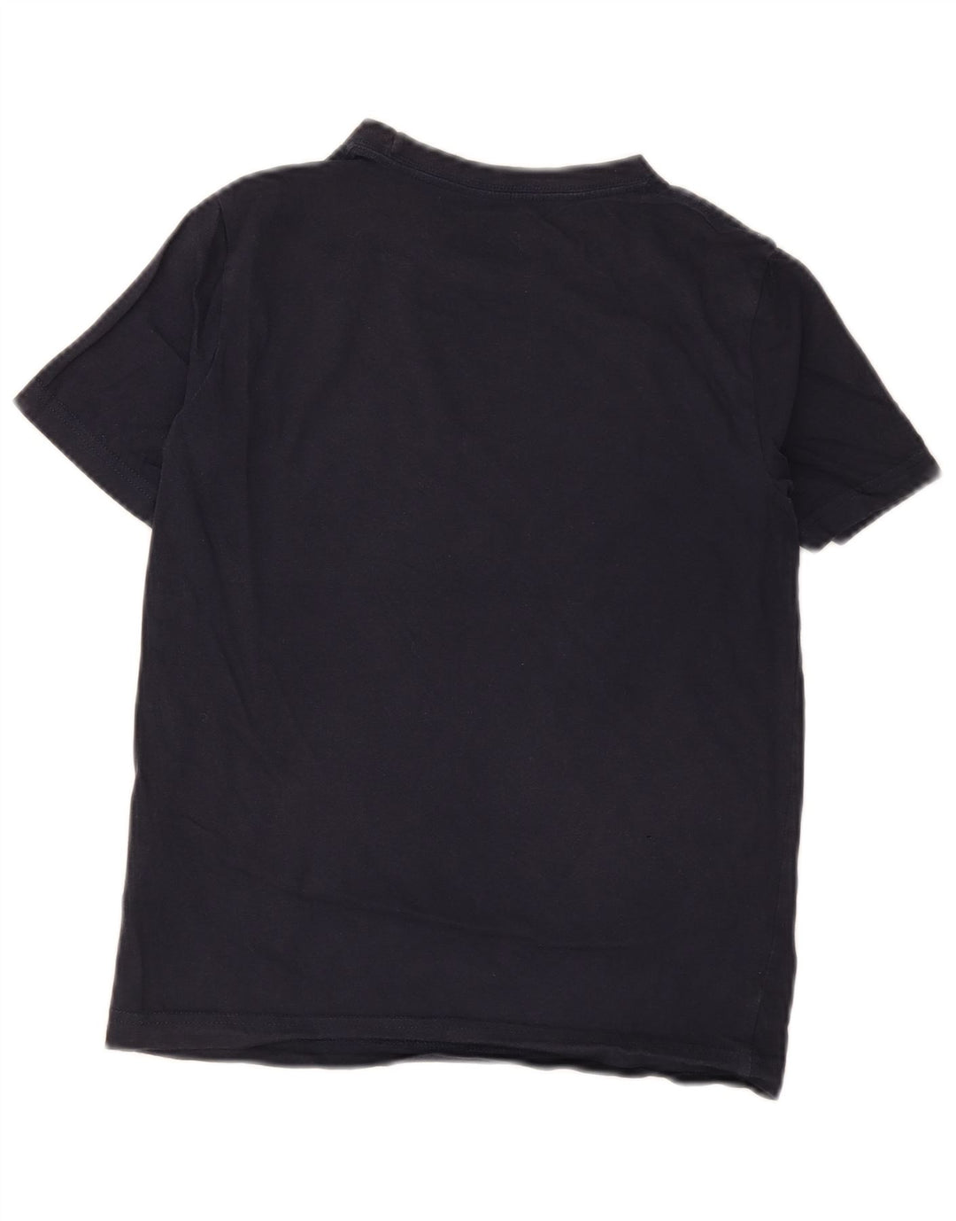 T-shirt grafica regolare da ragazzo Converse Top 10-11 anni in cotone blu navy