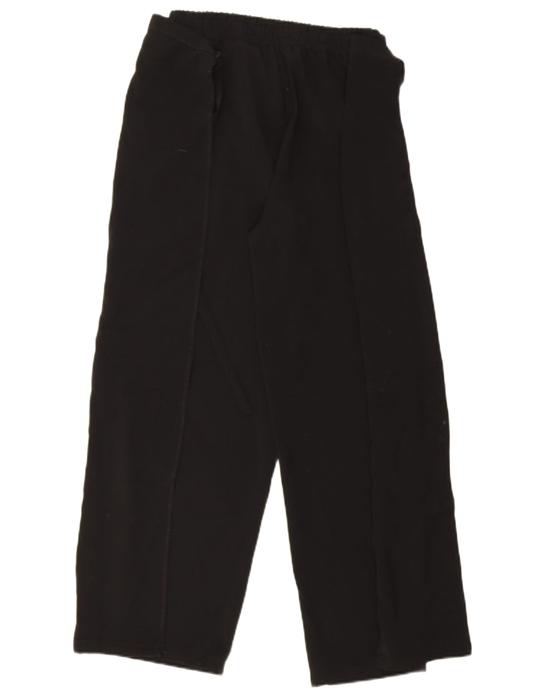 Pantaloni casual avvolgenti da donna Zara medi W30 L27 poliestere nero