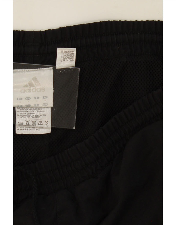 ADIDAS Mens Sport Shorts Medium Black Polyester Vintage Adidas and Second-Hand Adidas from Messina Hembry 