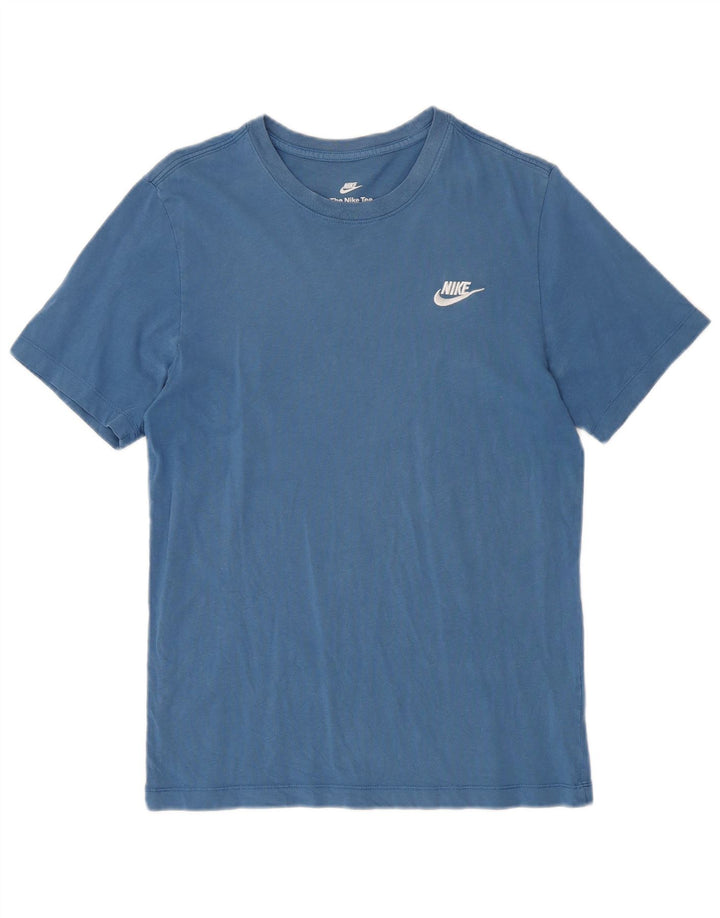 T-shirt Nike da uomo Top Small in cotone blu