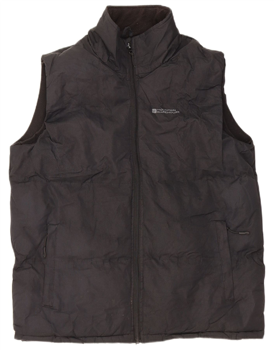 MOUNTAIN WAREHOUSE Gilet imbottito da uomo UK 38 medio poliestere nero