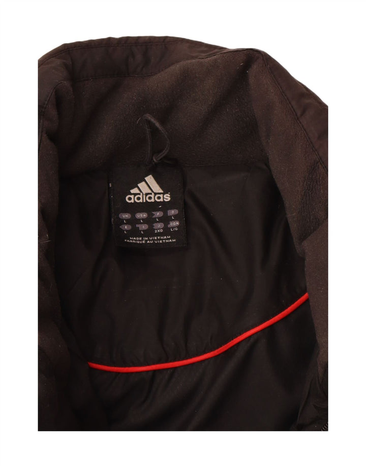 Giacca imbottita da uomo Adidas UK 40 grande poliestere nero
