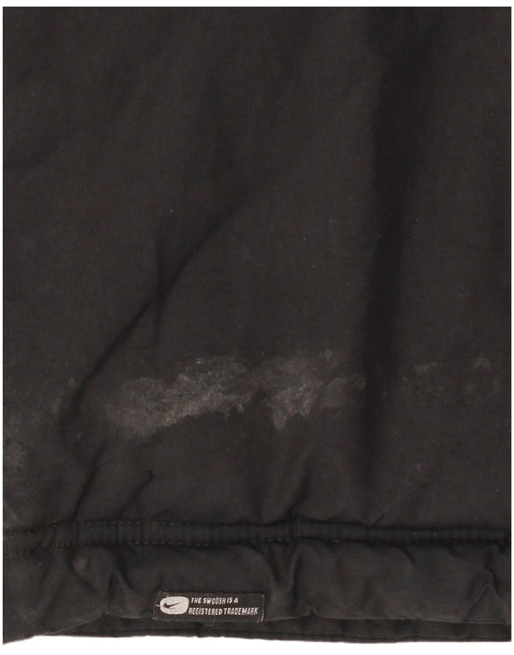 Giacca a vento Nike da ragazzo 13-14 anni XL in nylon color block nero