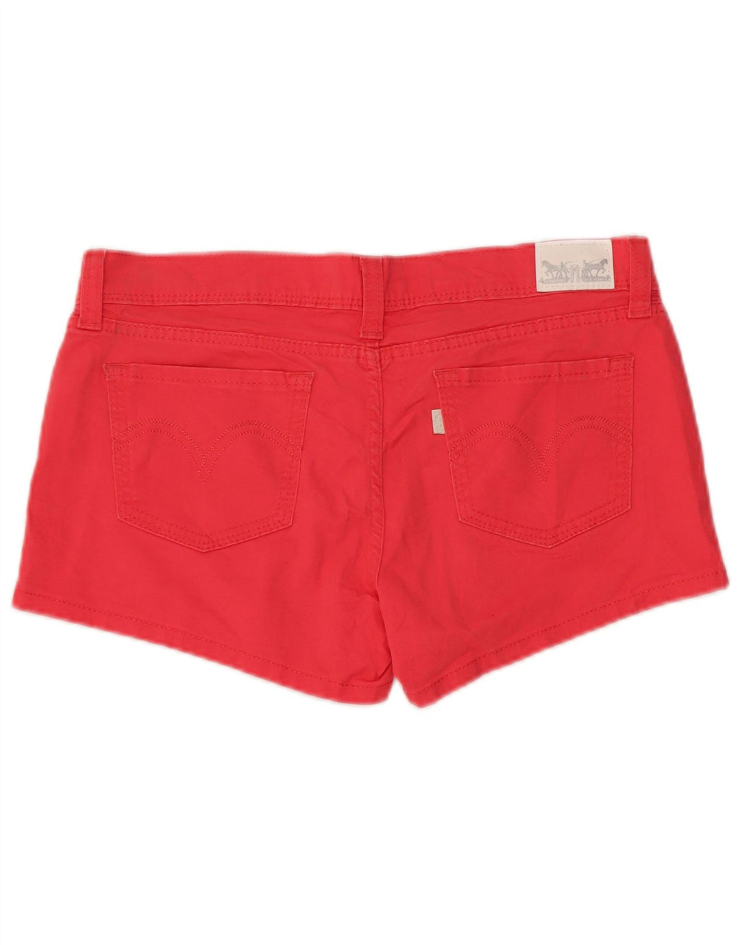 Pantaloncini di jeans da donna Levi's W30 cotone rosa medio