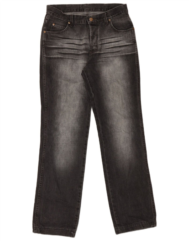 Jeans dritti da uomo Wrangler W32 L32 neri