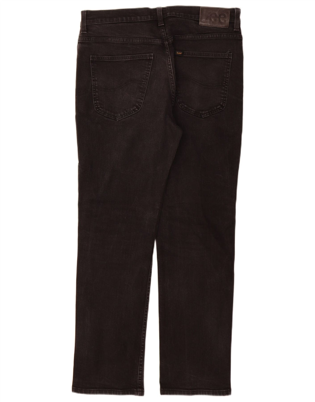Jeans dritti da uomo Lee Brooklyn W34 L30 cotone nero