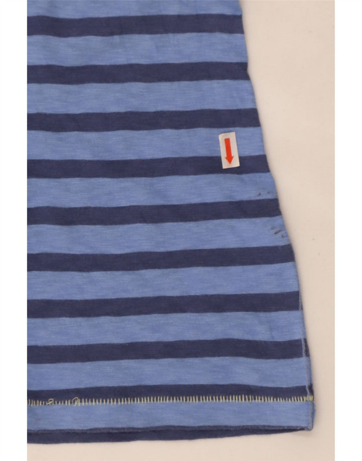 T-shirt da donna White Stuff Top UK 12 Cotone a righe blu medio