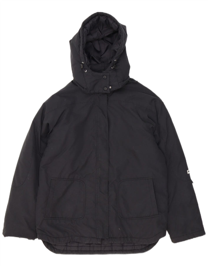 Giacca imbottita con cappuccio da donna Champion UK 16 grande poliestere nero