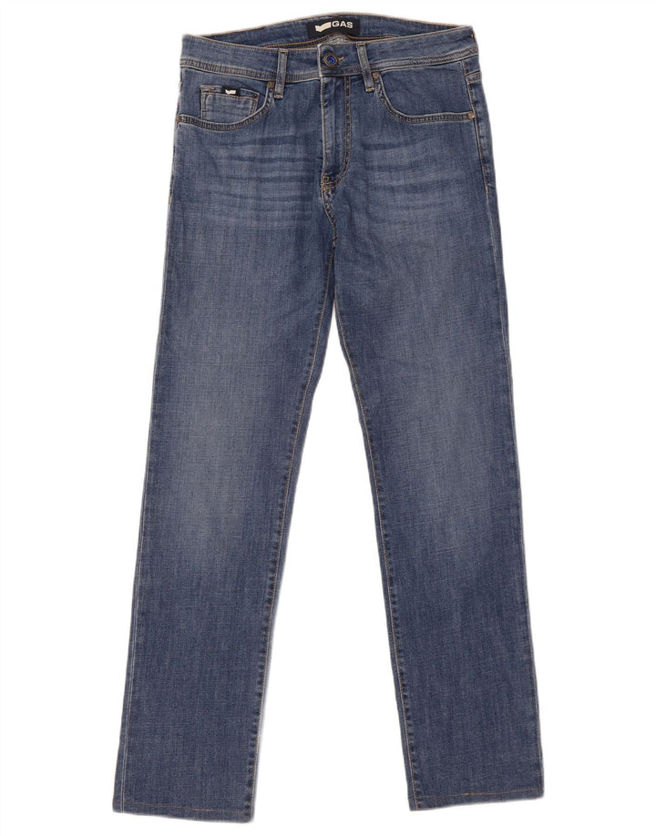 Jeans slim da donna Gas W30 L30 cotone blu