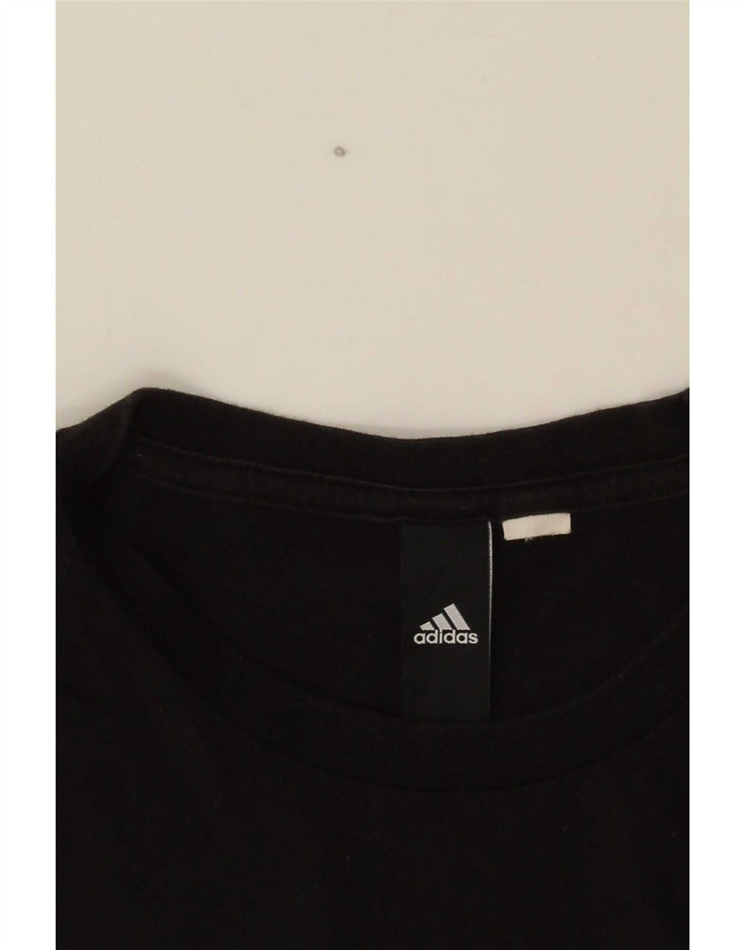 T-shirt grafica da uomo Adidas Top piccola nera