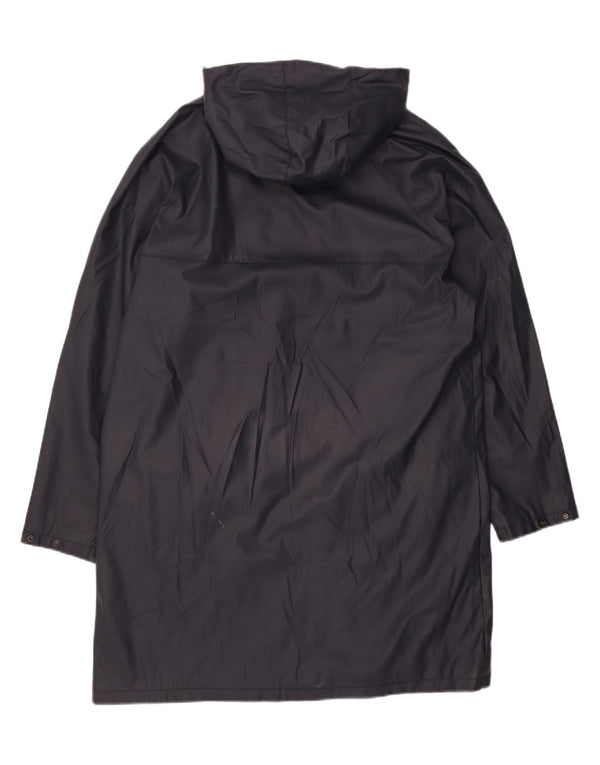 ZARA Giacca a Vento da Uomo con Cappuccio UK 40 Large Blu Navy Poliestere
