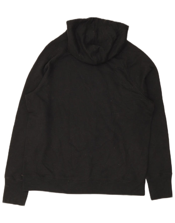 Maglione con cappuccio grafico da uomo Champion, poliestere nero medio