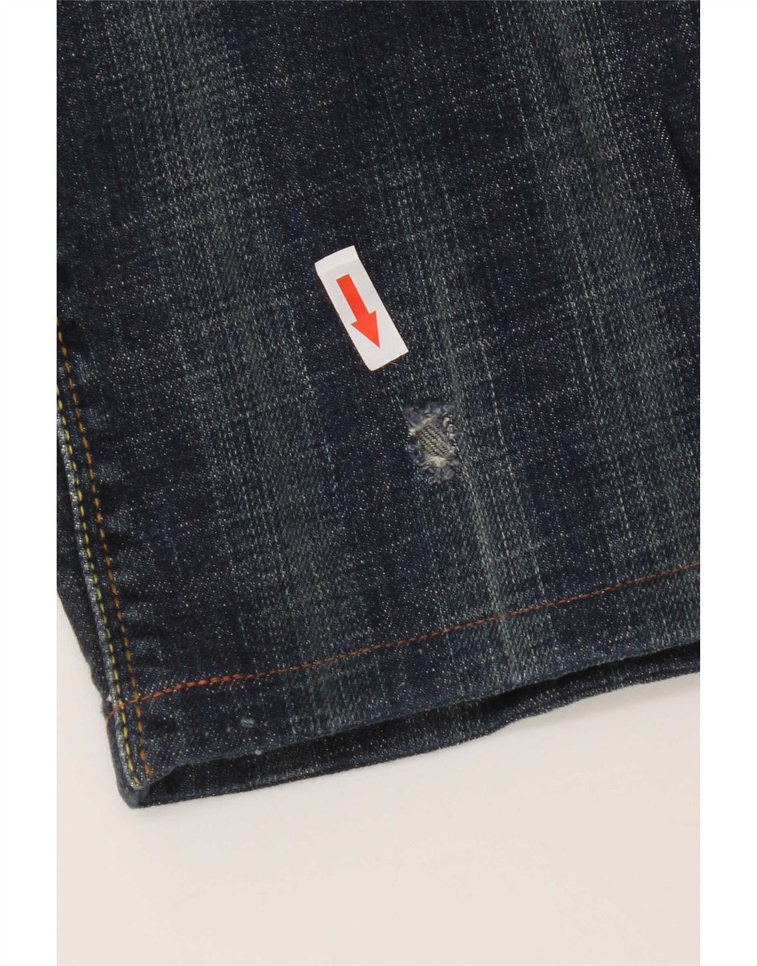 Jeans dritti 570 da donna Levi's W32 L29 cotone blu navy