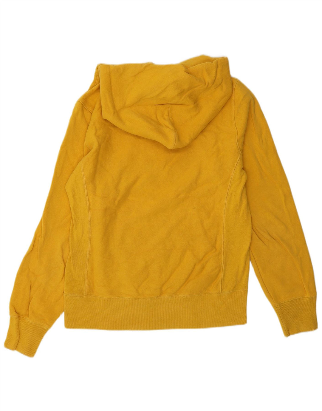 Maglione con cappuccio grafico Reverse Weave da donna CHAMPION UK 14 Giallo medio