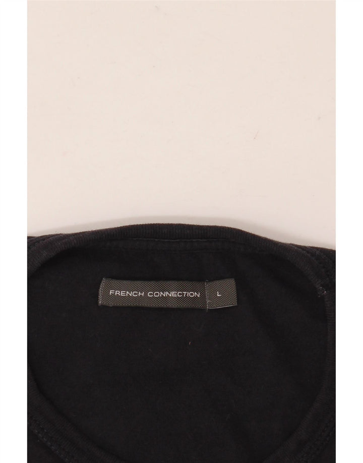 FRENCH CONNECTION T-shirt da uomo Top grande color bordeaux