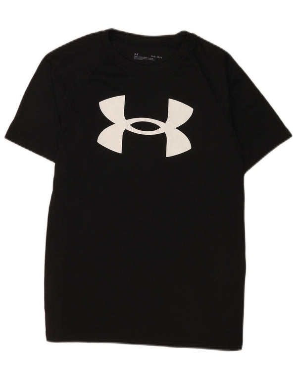 Maglietta grafica per ragazze Under Armour Top 11-12 anni Large Black Sports
