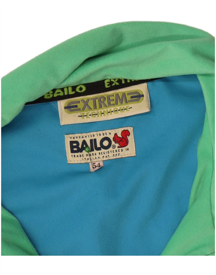 Giacca da tuta da uomo Bailo IT 54 XL Blu Poliestere Colourblock