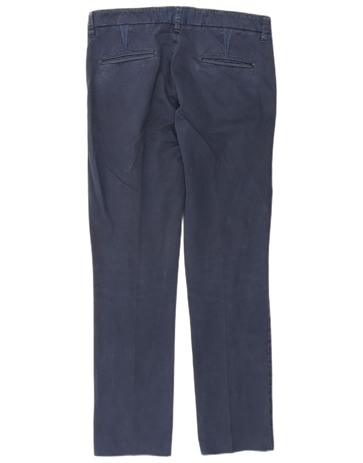 Pantaloni chino slim da donna Fay W28 L30 blu navy