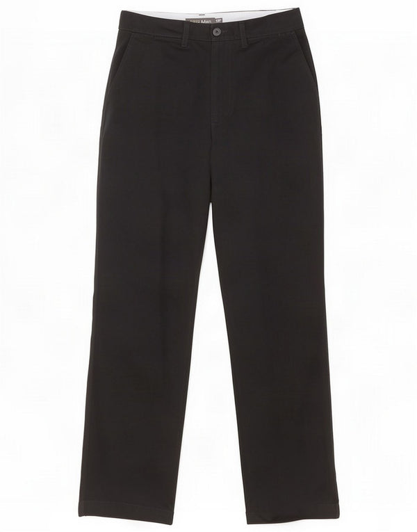 Marks & Spencer Pantaloni chino dritti da uomo W34 L33 Blu navy Cotone