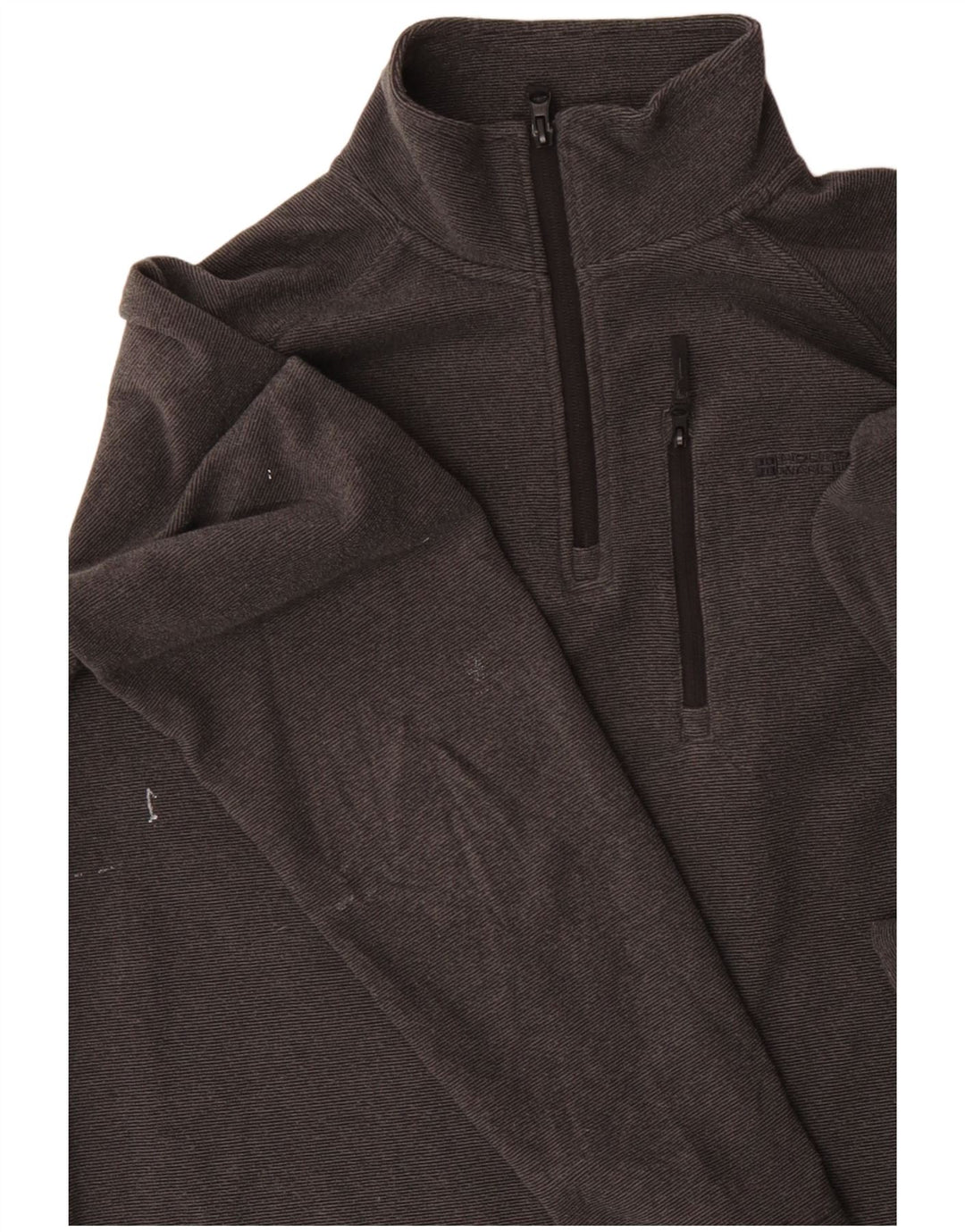 Top della tuta da uomo pullover Mountain Warehouse in poliestere grigio medio