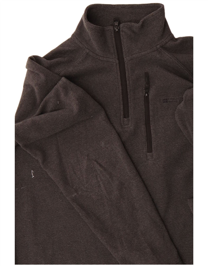 Top della tuta da uomo pullover Mountain Warehouse in poliestere grigio medio