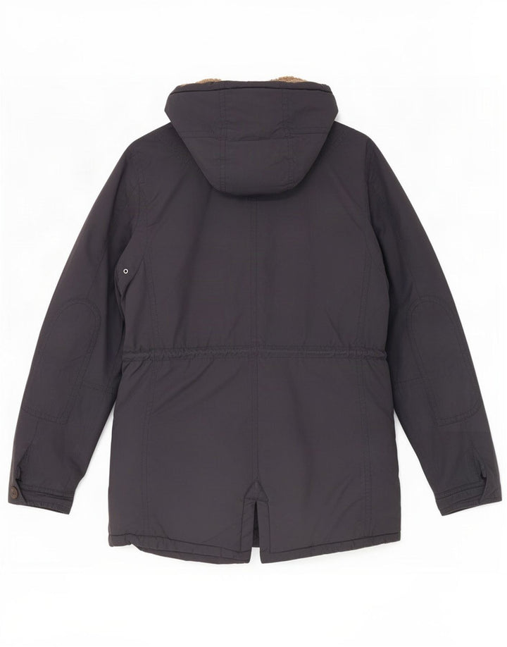 Giacca Parka da donna Benetton UK 14 medio blu navy