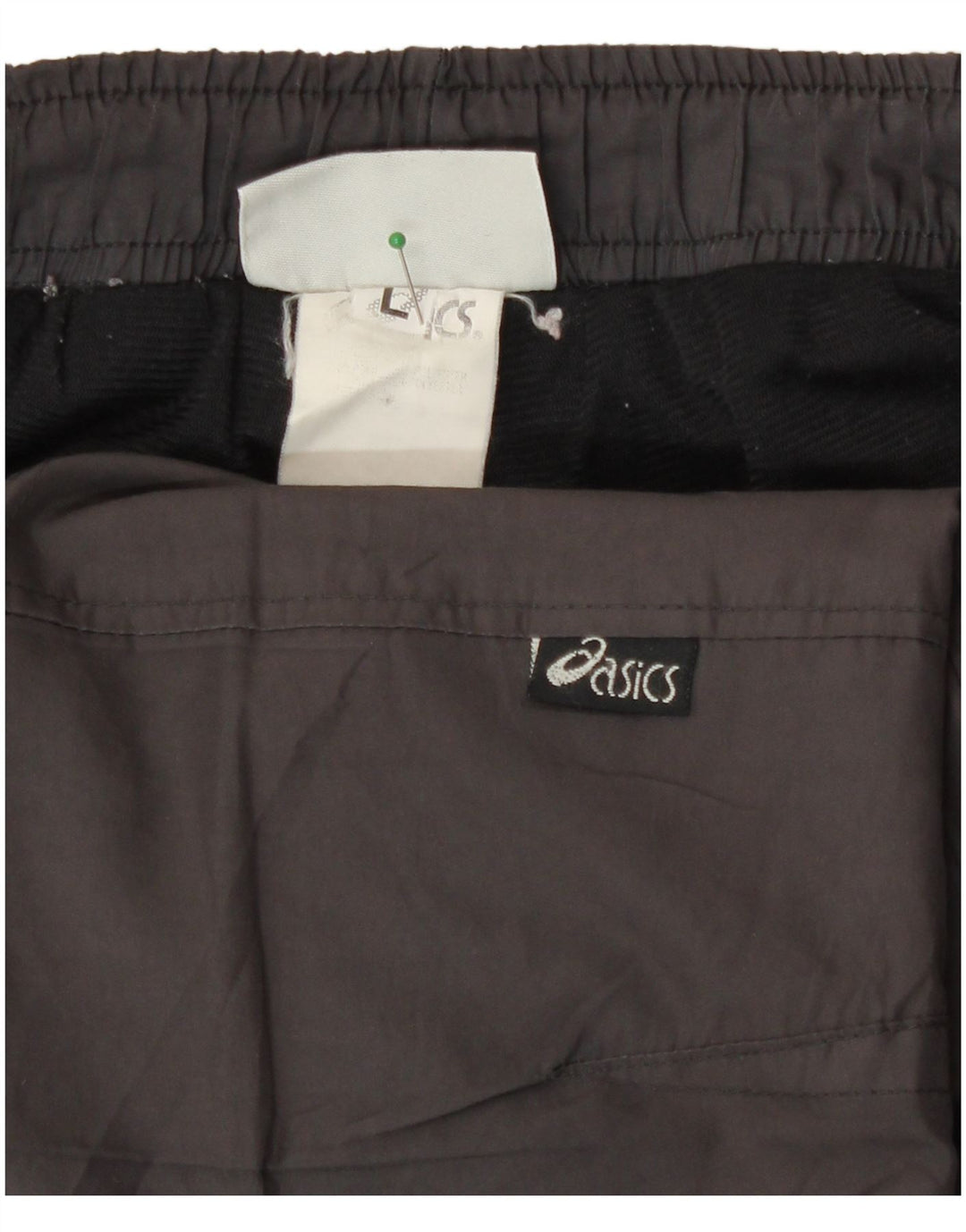 Pantaloni da tuta da uomo Asics grandi grigi