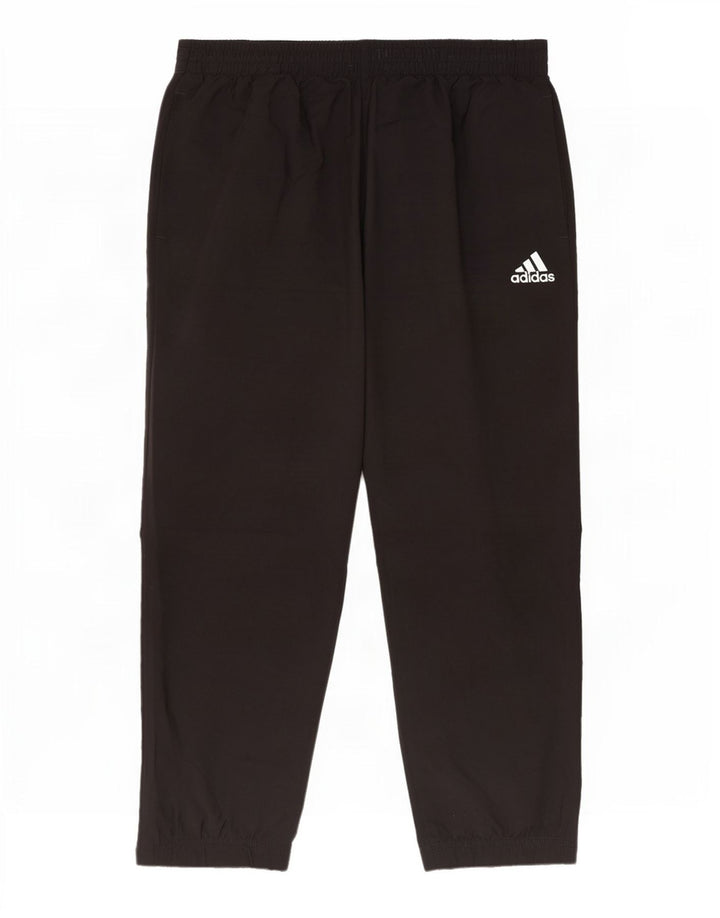 Pantaloni da tuta da uomo Adidas Joggers medio poliestere nero