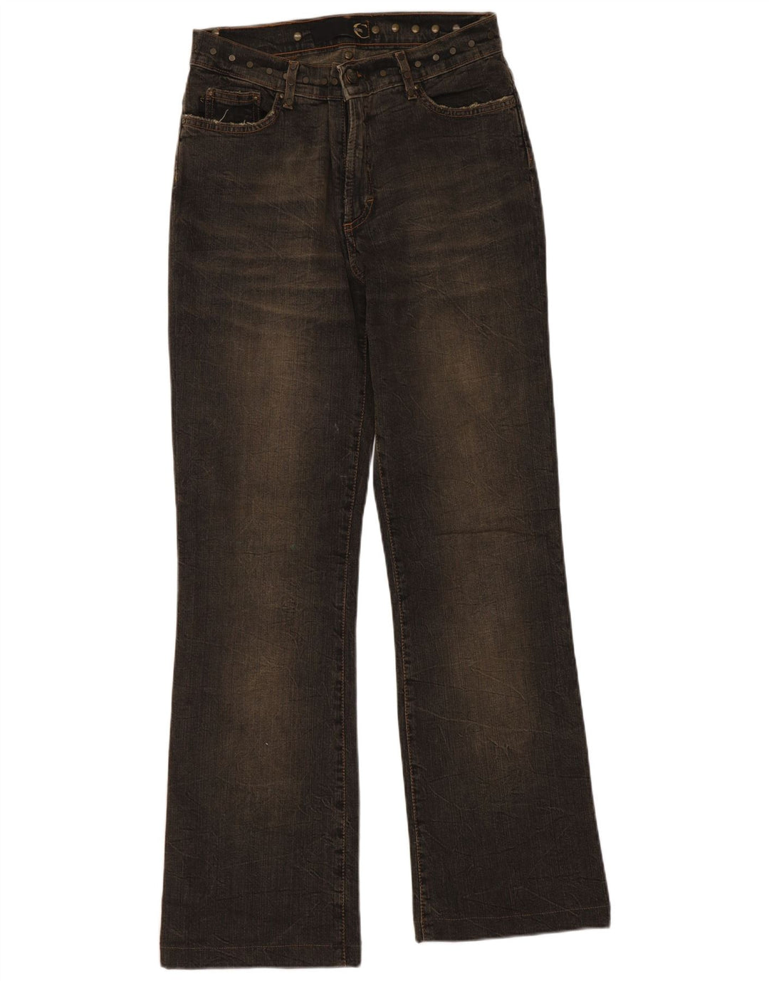Jeans Bootcut da donna Just Cavalli W29 L27 cotone marrone