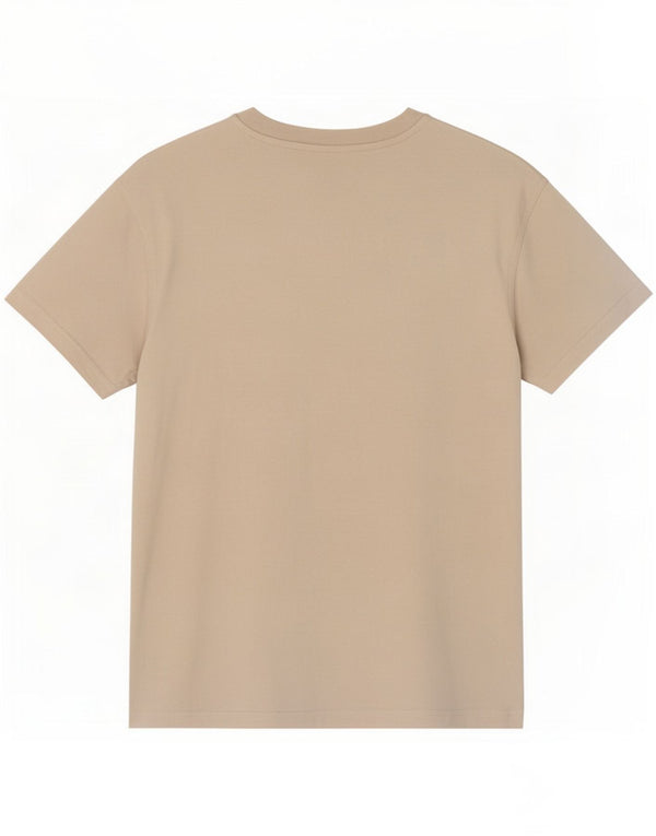 Carhartt T-shirt regolare da uomo Top piccola in cotone beige