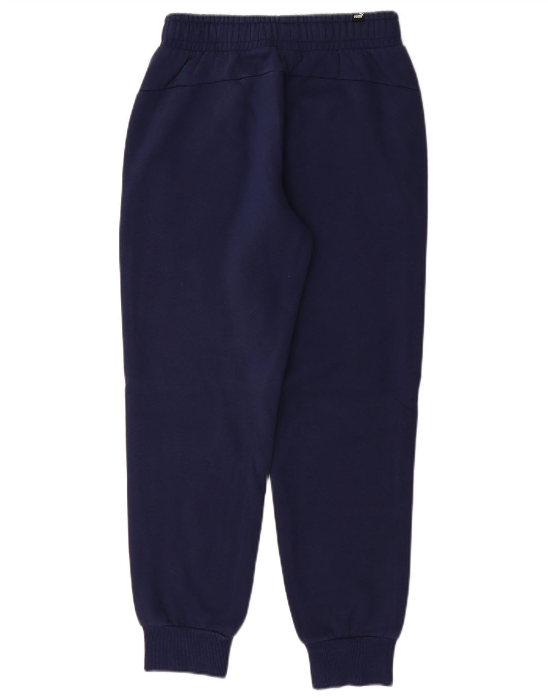 PUMA Mens Tracksuit Trousers Joggers Small  Navy Blue Cotton