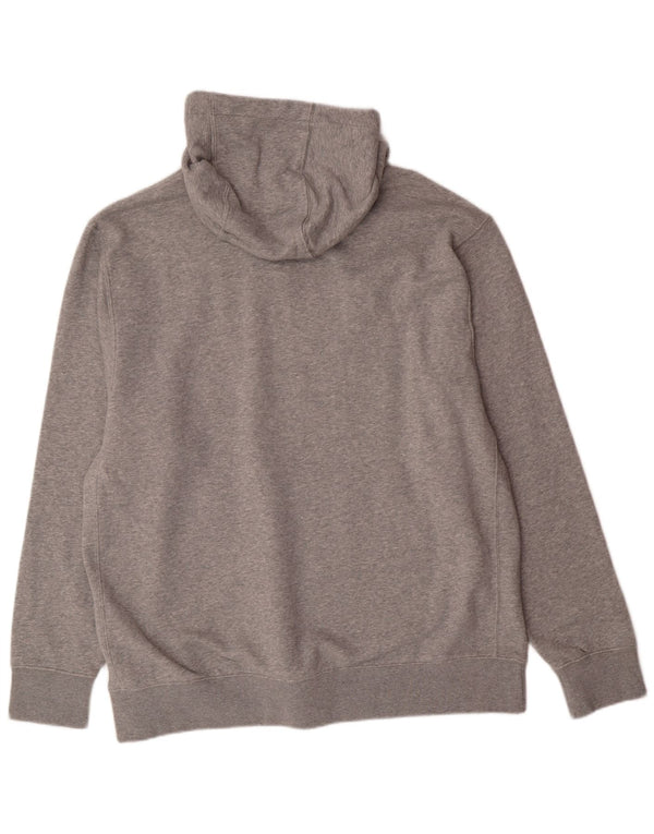 Felpa con cappuccio da uomo Nike XL in cotone grigio
