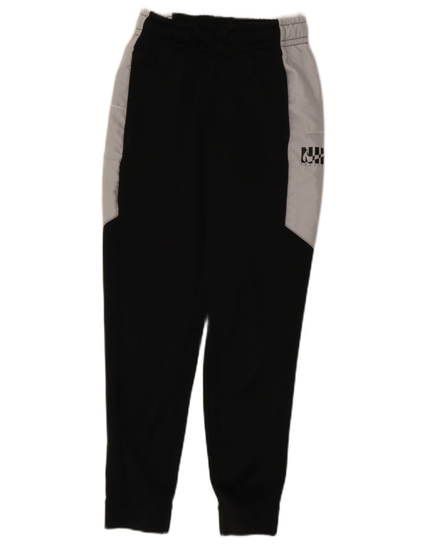 Pantaloni da tuta da ragazzo Nike Joggers 12-13 anni Large Nero Colourblock