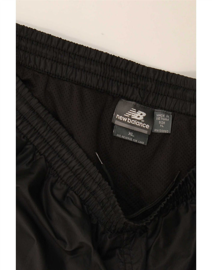 Pantaloni da tuta da uomo New Balance XL poliestere nero