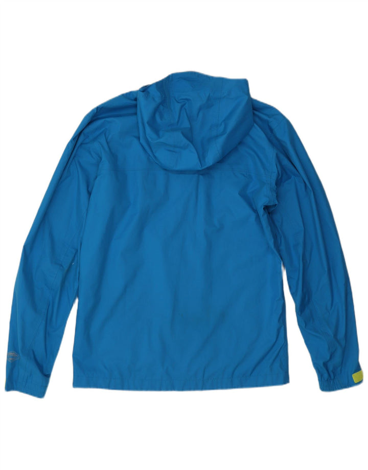 Giacca antipioggia con cappuccio da donna Columbia UK 18 XL poliestere blu