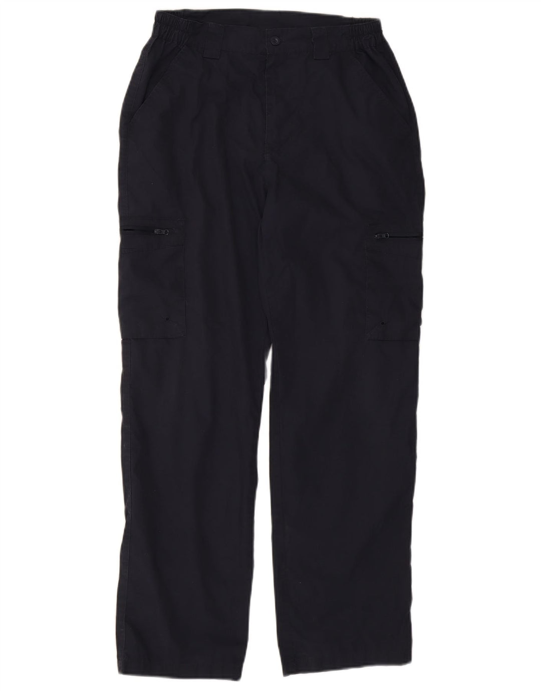 Pantaloni cargo dritti da uomo Mountain Warehouse W30 L29 poliestere blu navy