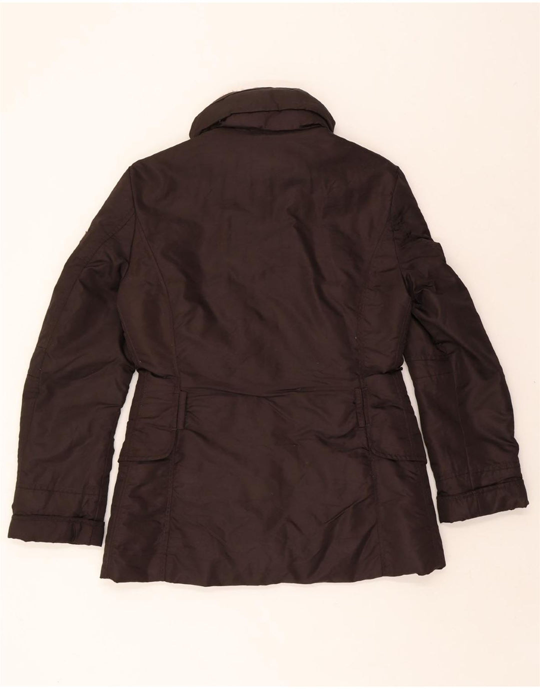 PEUTEREY Womens Padded Jacket UK 12 Medium Brown Polyamide Vintage PEUTEREY and Second-Hand PEUTEREY from Messina Hembry 