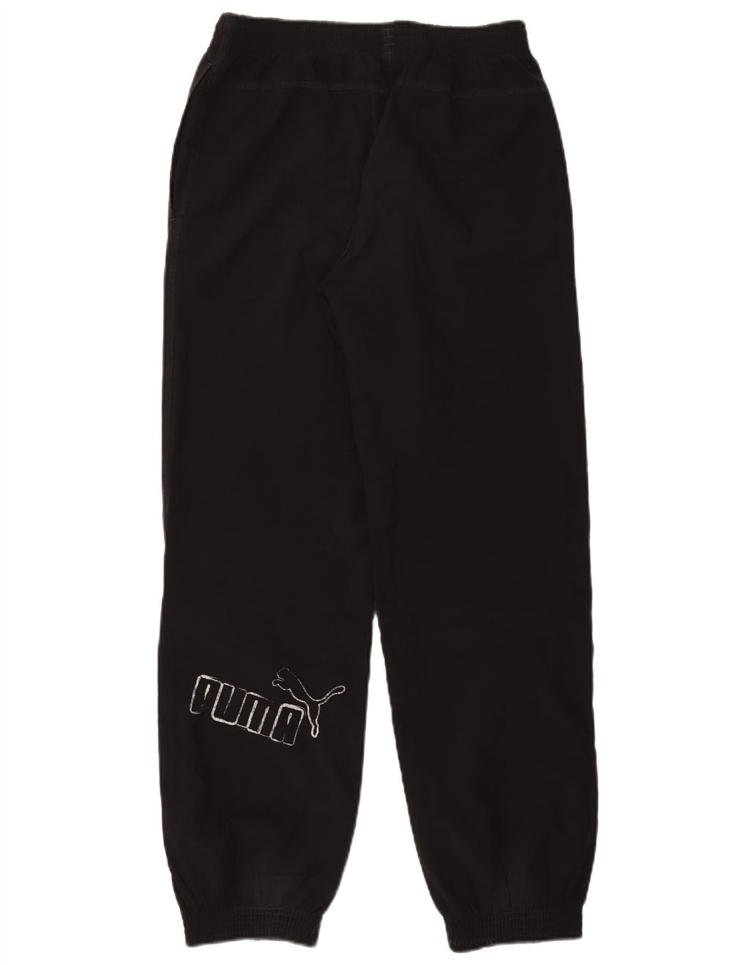 Pantaloni da tuta con grafica Puma da ragazzo, pantaloni da jogging, 13-14 anni, poliestere nero