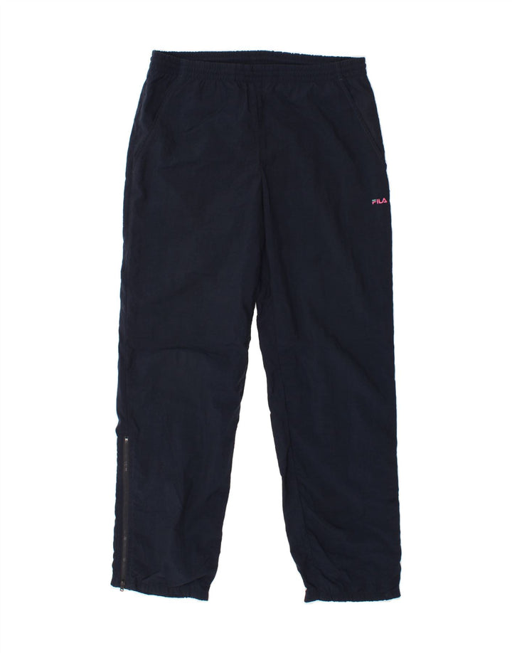 FILA Mens Tracksuit Trousers IT 46 Small Navy Blue Polyamide Vintage Fila and Second-Hand Fila from Messina Hembry 