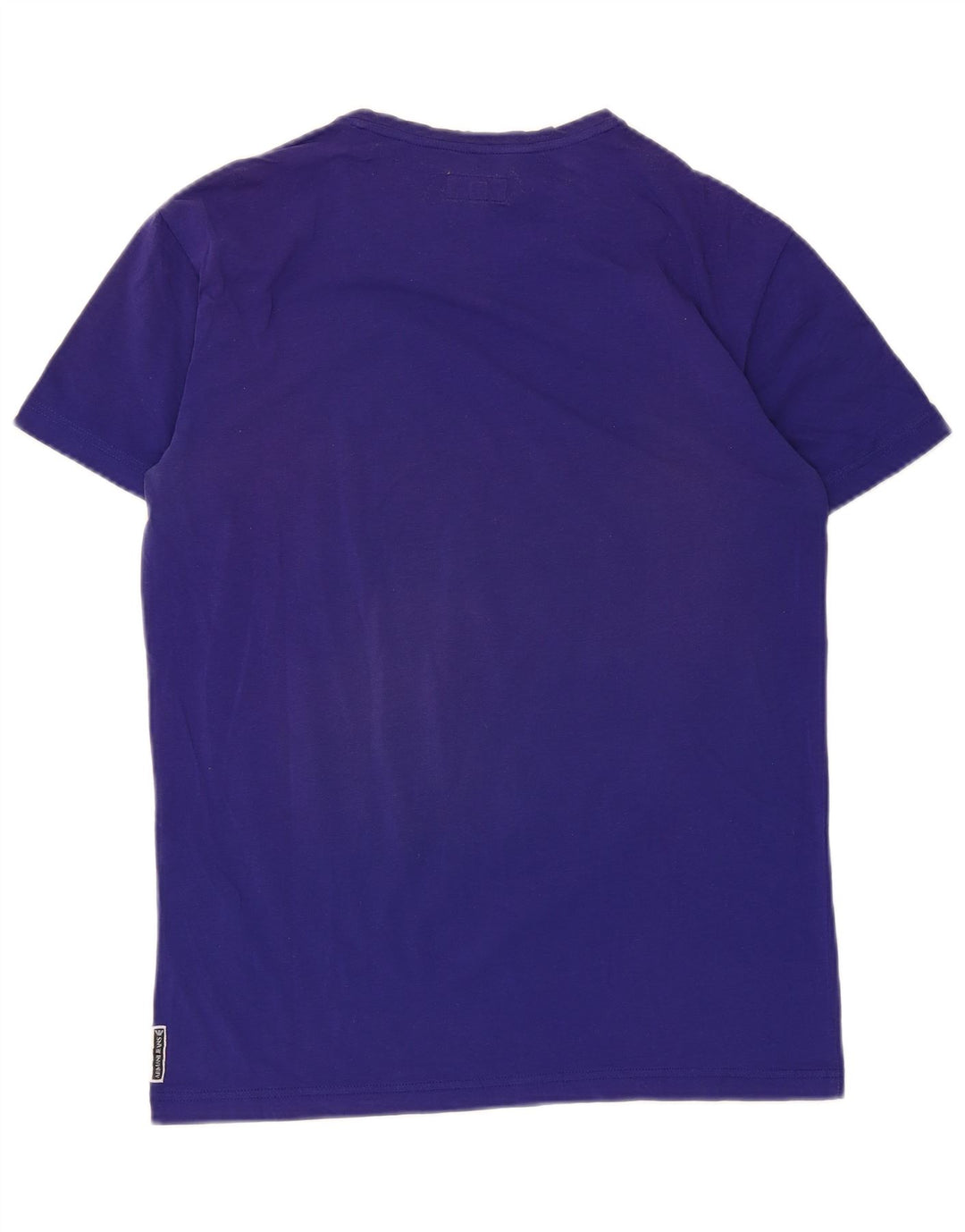 Armani Jeans T-shirt uomo Top Small Viola in cotone