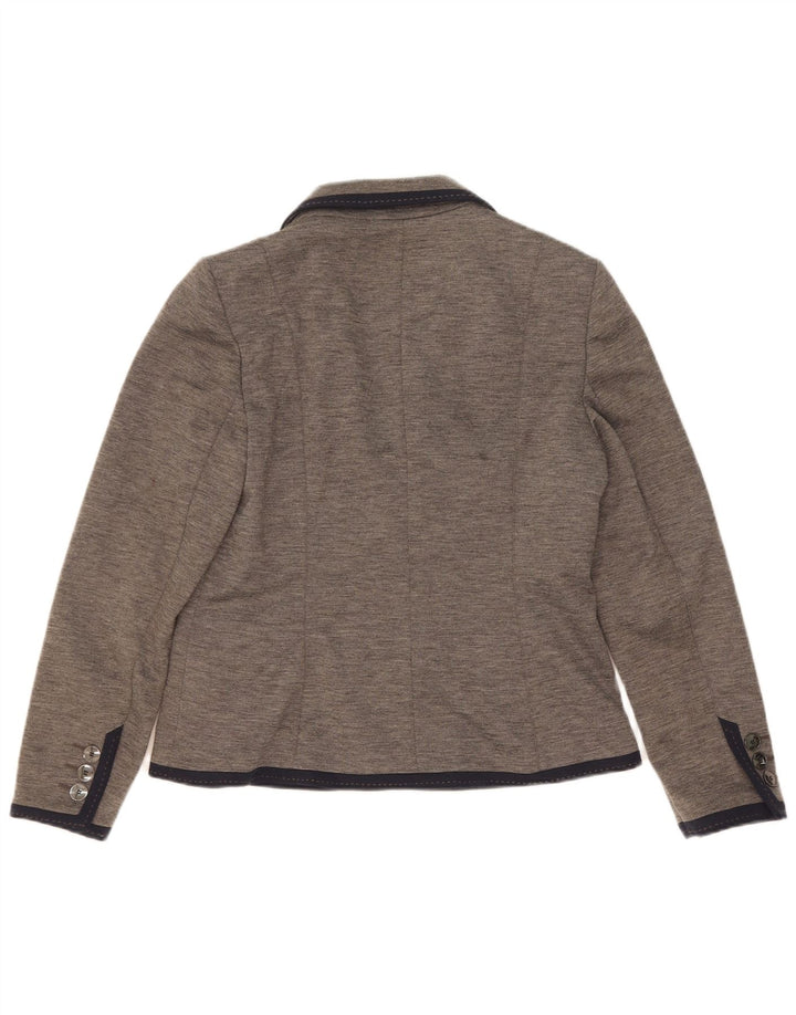 Giacca blazer da donna Marks & Spencer Autograph a 2 bottoni UK 12 Grigio medio
