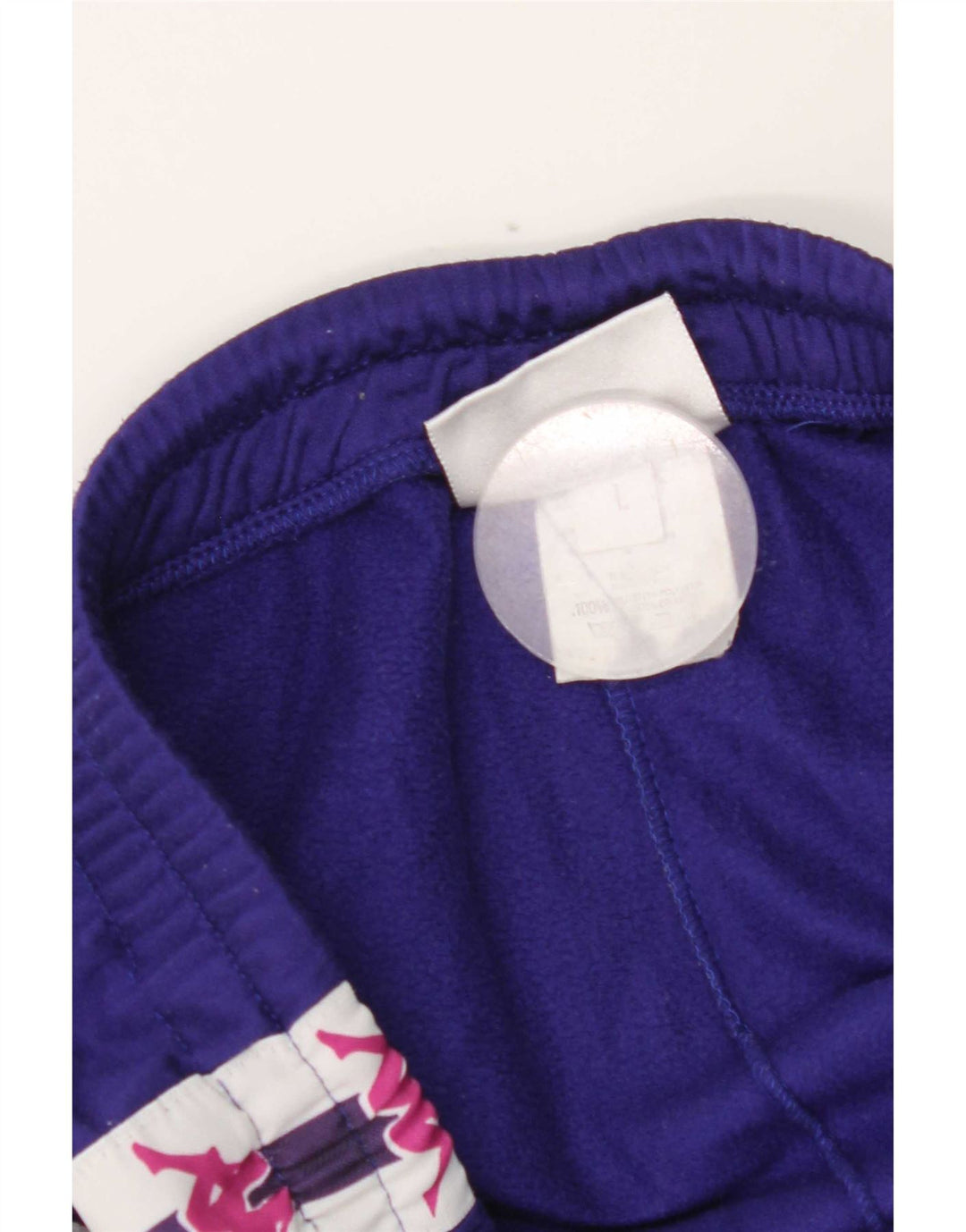 Pantaloncini sportivi grafici da uomo Kappa grandi in poliestere color block viola