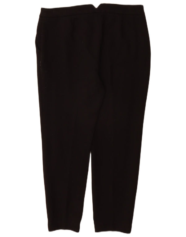 Pantaloni chino slim da donna Hobbs UK 12 medi W32 L26 poliestere nero