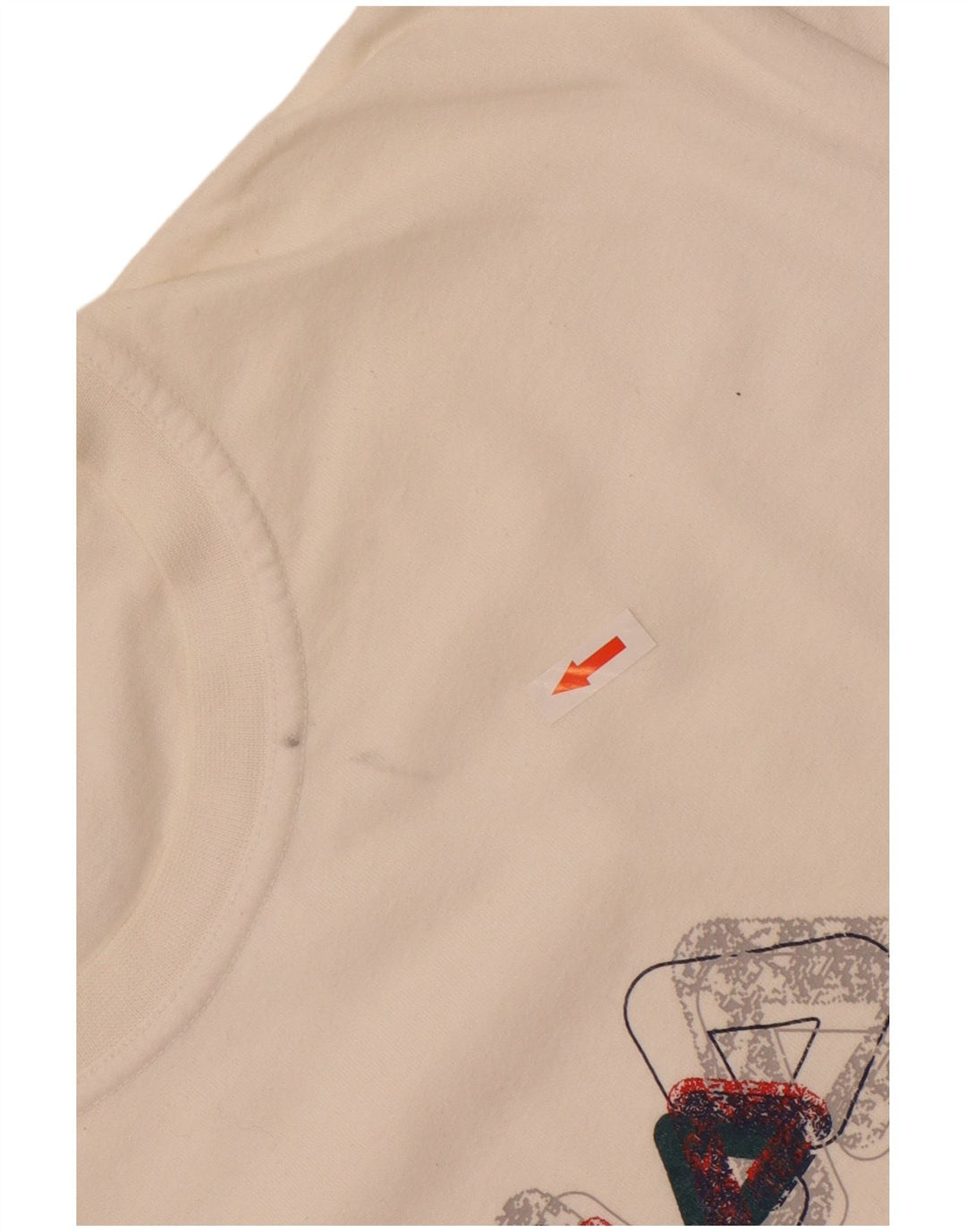 T-shirt grafica da uomo Fila Top bianco medio