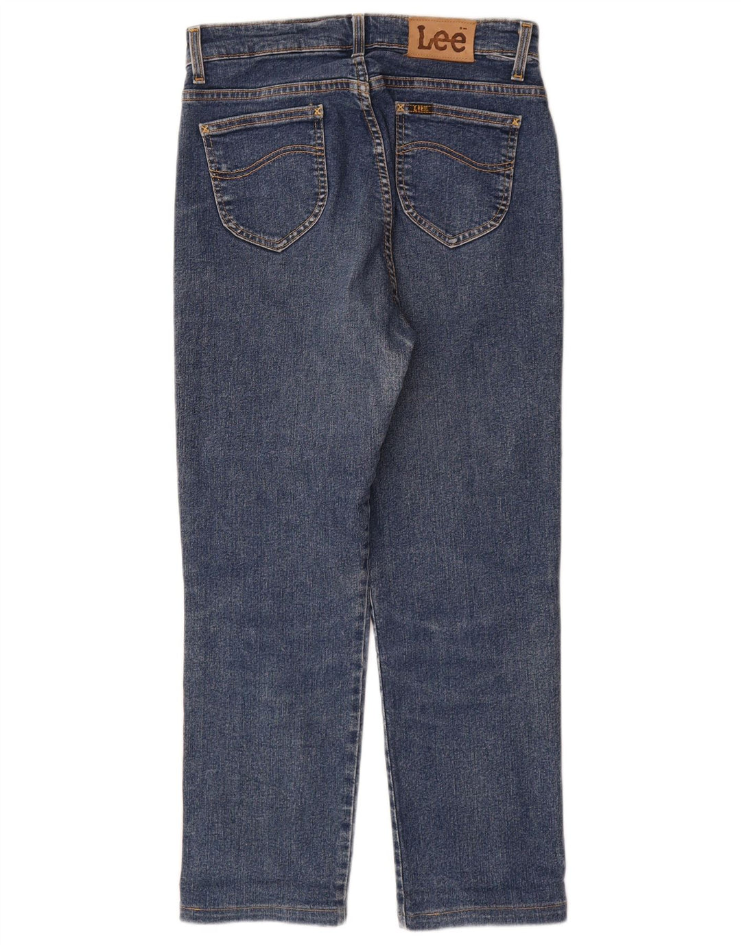 Jeans dritti Dallas da donna Lee W31 L28 cotone blu